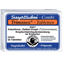 Siegertauben Trimonex-tabeltten